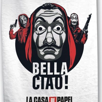Drap de plage Bella Ciao - La Casa de Papel