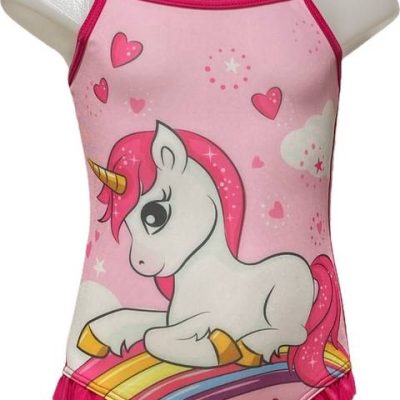 Maillot de bain Licorne Fuschia