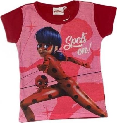 T-shirt manches courtes Miraculous - Lady bugs