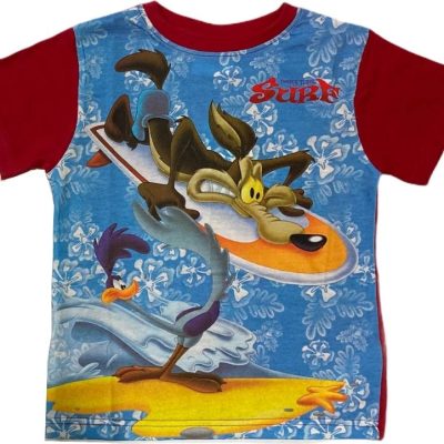 T-shirt Bip Bip et Coyote manches courtes Looney Tunes