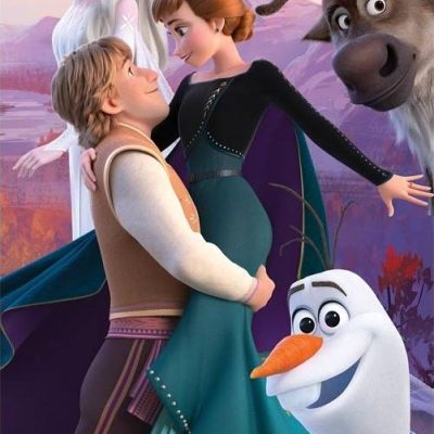 Drap de plage ou drap de bain La reine des neiges 2 disney