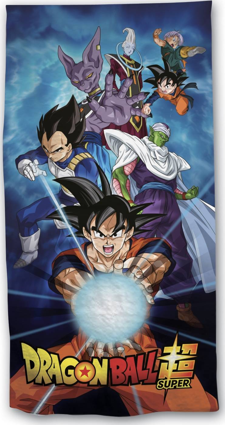 Drap de plage ou drap de bain Dragon Ball Super