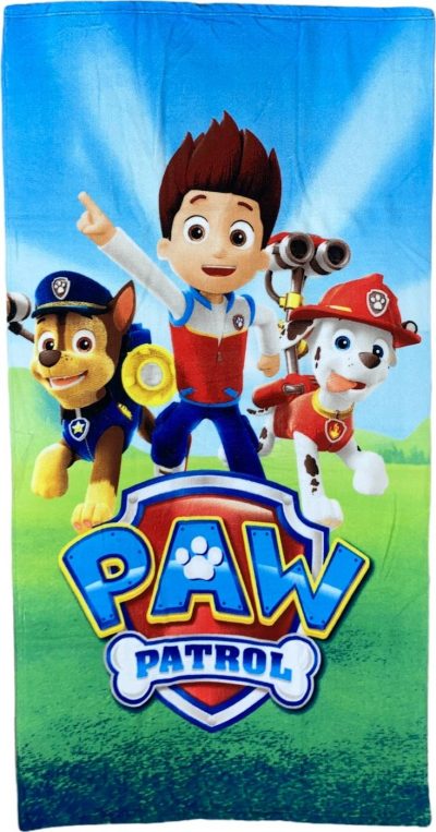 Drap de plage ou drap de bain Paw Patrol