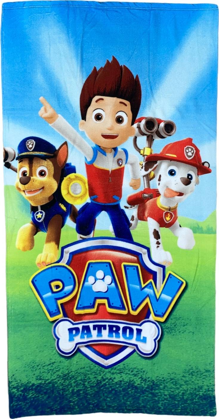 Drap de plage ou drap de bain Paw Patrol
