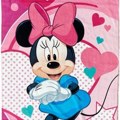 Serviette de Plage Minnie Disney en coton
