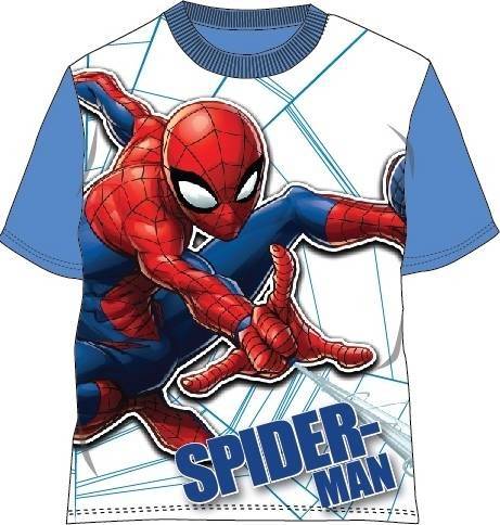 T-shirt Spiderman Marvel Manches Courtes