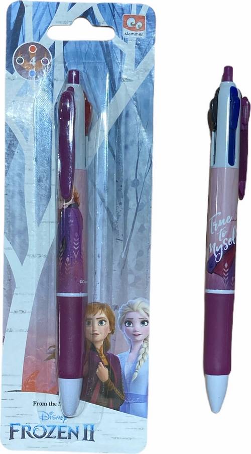 Stylo-Bille 4 en 1 La Reine des Neiges