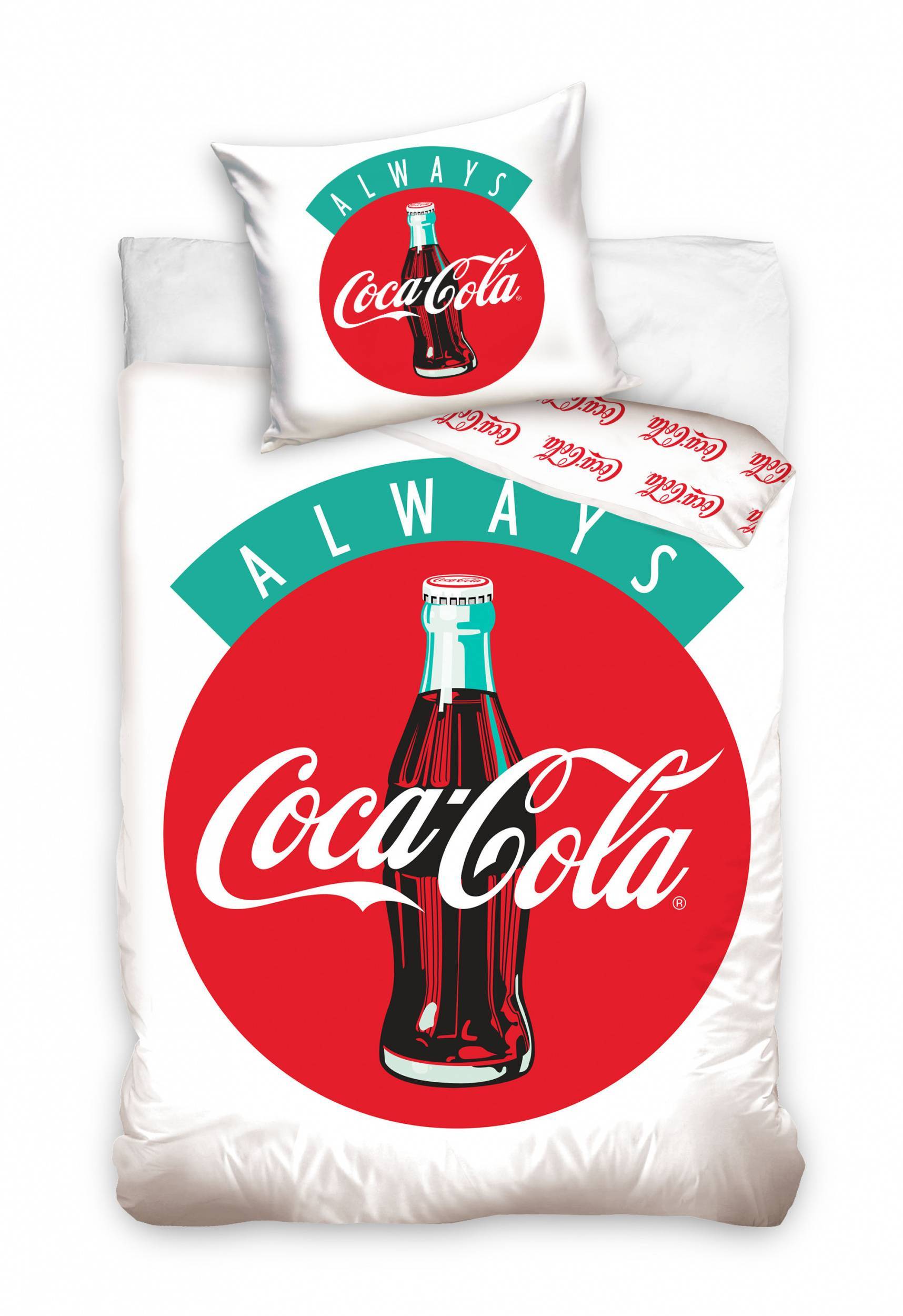 Parure Housse de couette Coca Cola En Coton