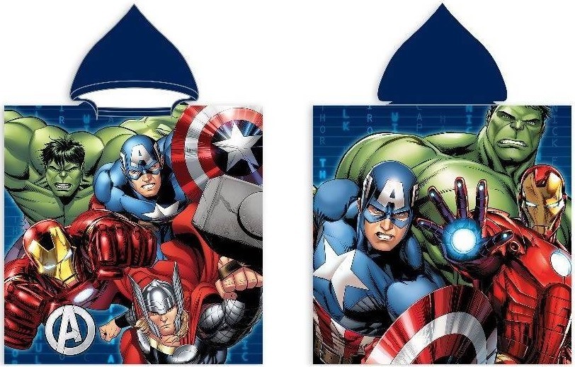 Poncho de bain Avengers MARVEL à capuche