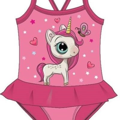 Maillot de bain Licorne Fuchsia