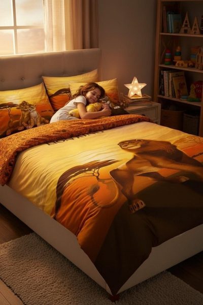 Parure Housse De Couette Le Roi Lion Disney