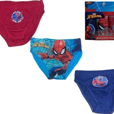 Boite De 3 Slips Spiderman