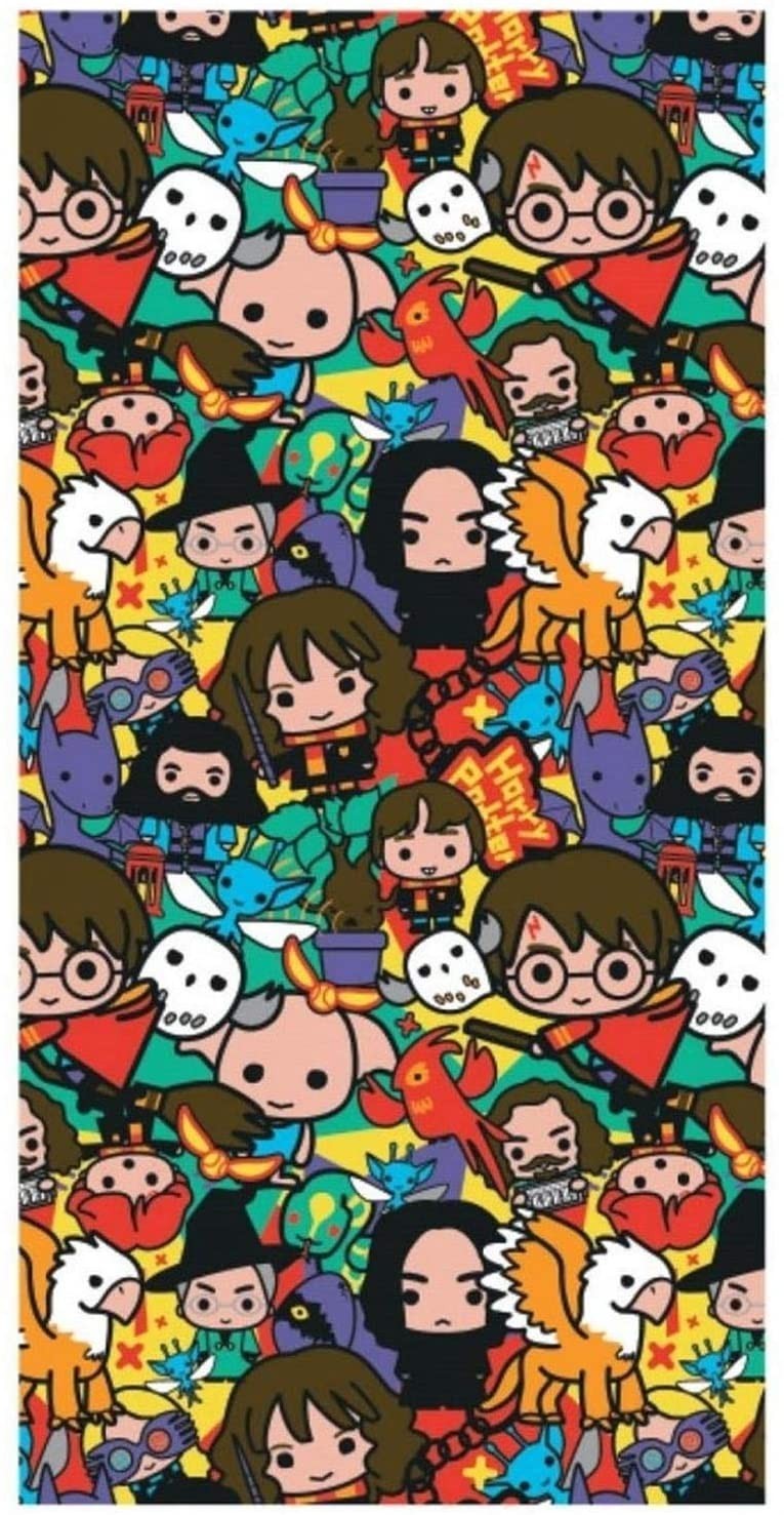 Drap De Plage Ou Serviette De Bain Harry Potter