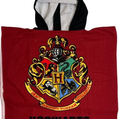 Poncho de bain Harry Potter à capuche