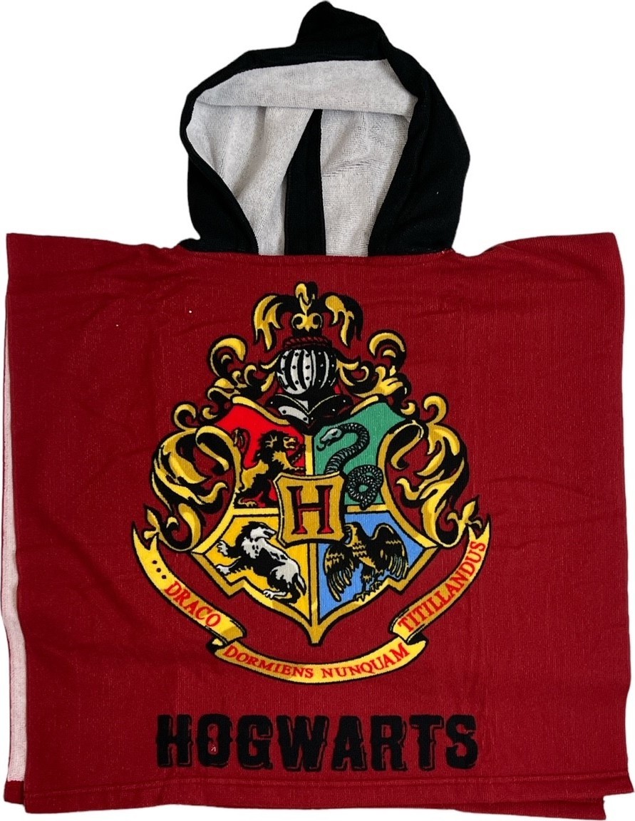 Poncho de bain Harry Potter à capuche