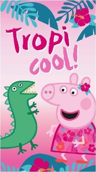 Drap de plage ou Serviette de bain Peppa Pig