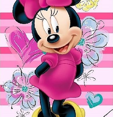 Drap De Plage Ou Serviette De Bain Minnie