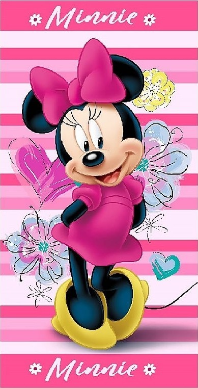Drap De Plage Ou Serviette De Bain Minnie