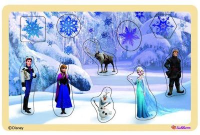 Puzzle en Bois La reine des neiges