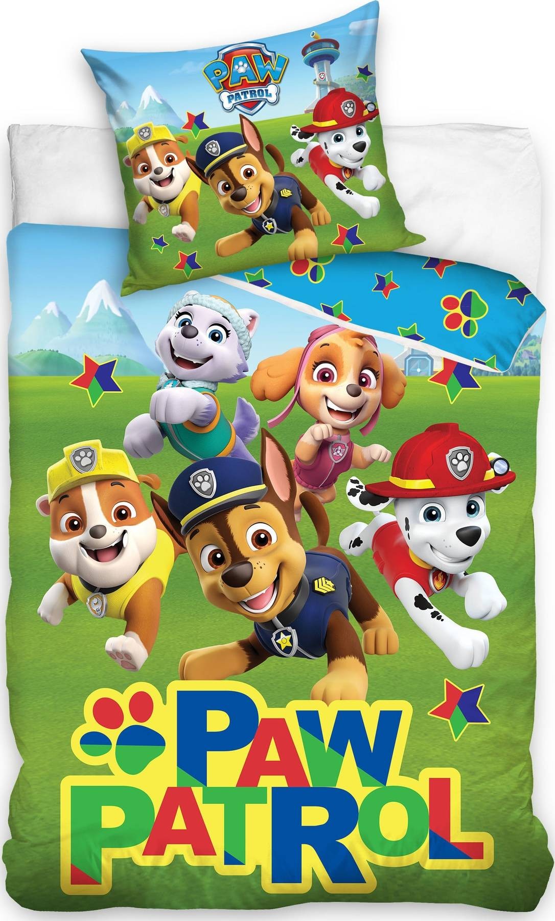 Parure Housse de couette Paw Patrol En Coton