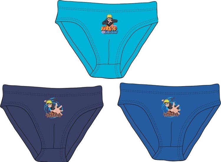 Boite De 3 Slips Naruto