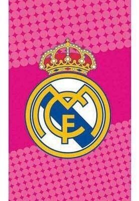 Drap de plage Real Madrid En coton en Rose