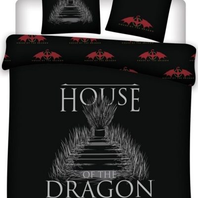 Housse De Couette Game Of Thrones 240 X 220 CM - House Of The Dragon
