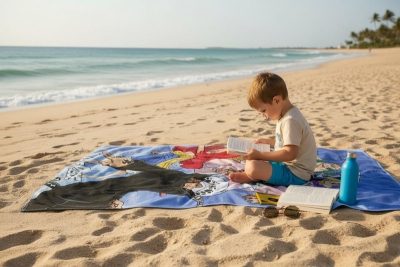 Drap de plage One Piece ou Serviette de Piscine One Piece