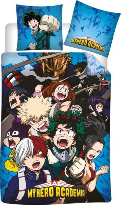 Parure Housse De Couette My Hero Academia En Coton