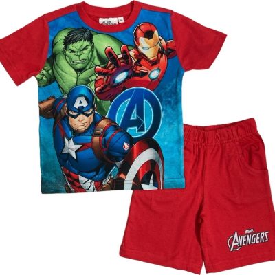 Ensemble Tee-Shirt Short Avengers Marvel