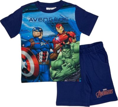 Ensemble Tee-Shirt Short Avengers Marvel