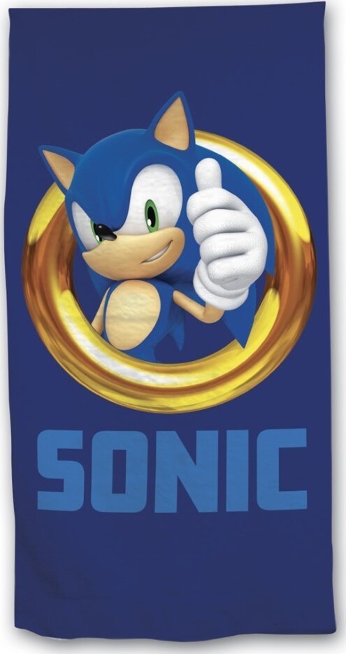 Drap de plage ou drap de bain Sonic en coton