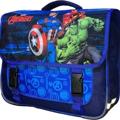 Cartable Avengers Marvel Qualité supérieure en 38 cm