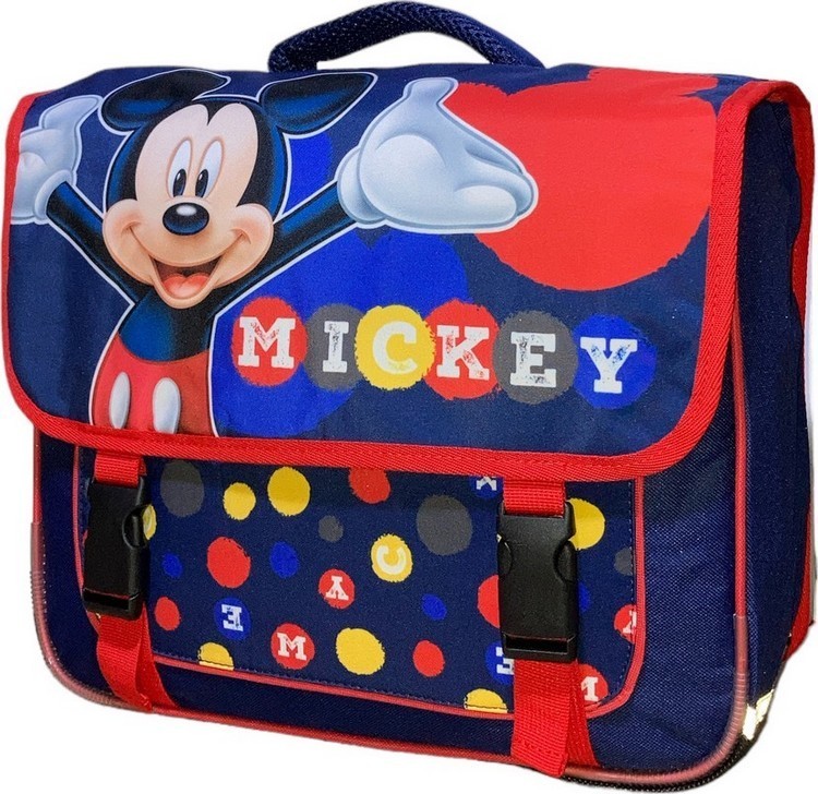 Cartable Mickey Disney Qualité supérieure en 38 cm