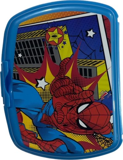 Boîte à goûter Spiderman en Pvc