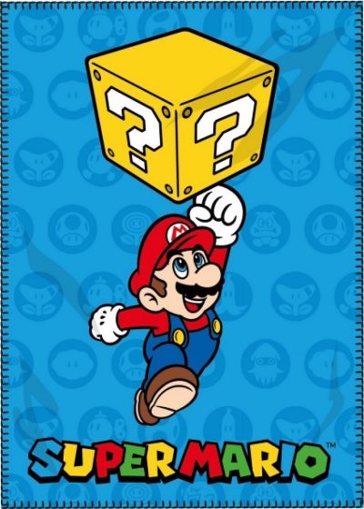 Plaid Polaire Super Mario