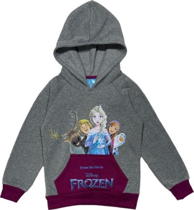 Sweat Frozen Disney capuche avec 2 poches