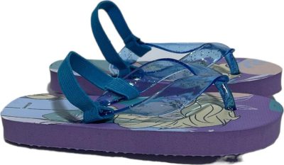 Tongs Frozen Disney avec bride élastiquée