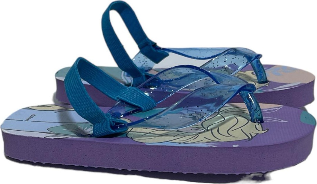 Tongs Frozen Disney avec bride élastiquée