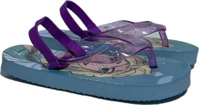 Tongs Frozen Disney avec bride élastiquée