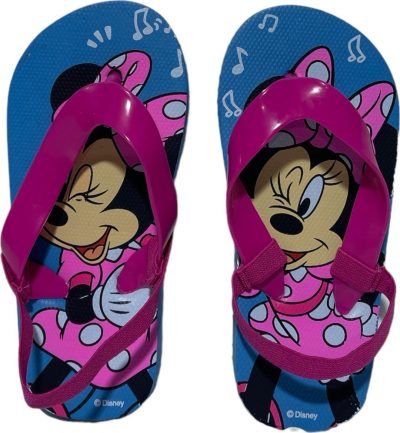 Tongs Minnie Disney avec bride élastiquée