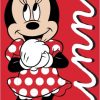 Drap de plage ou Serviette de bain Minnie Disney
