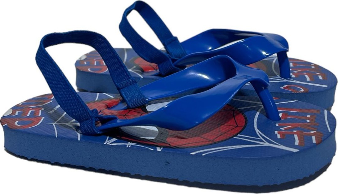 Tongs Spiderman avec bride élastiquée