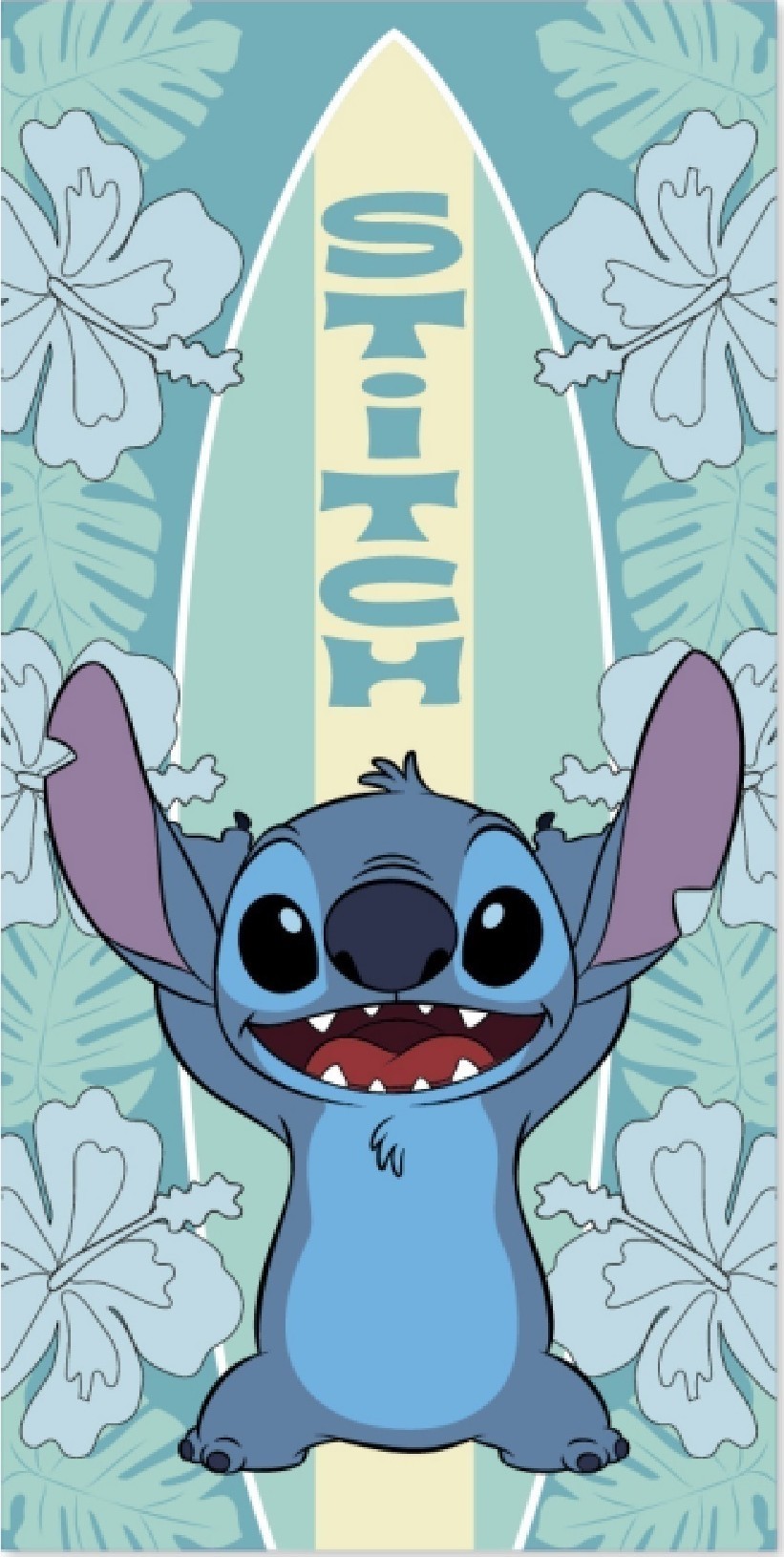 Drap de plage Stitch Disney