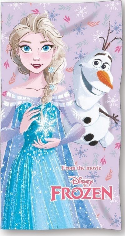 Drap de plage ou Serviette de bain Frozen 2 Disney en coton