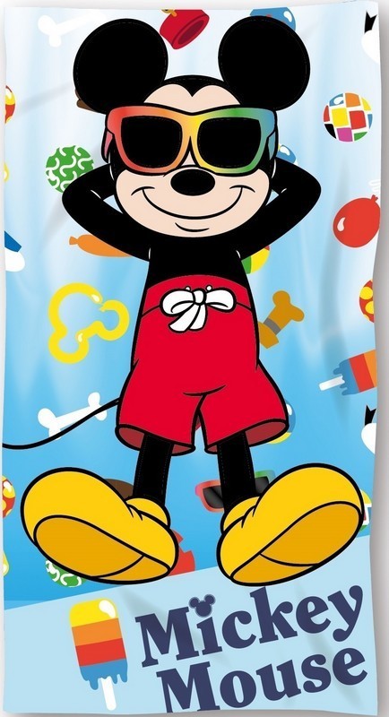Drap de plage ou Serviette de bain Mickey Disney