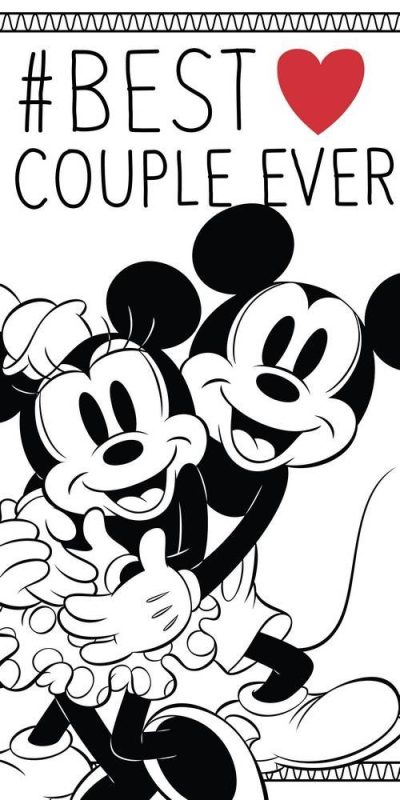 Drap de plage ou Serviette de bain Minnie Disney