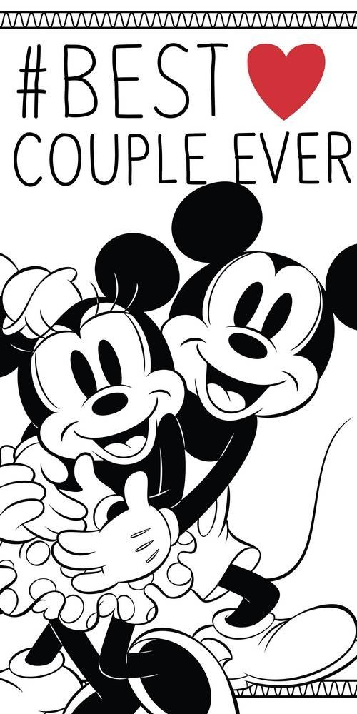 Drap de plage ou Serviette de bain Minnie Disney