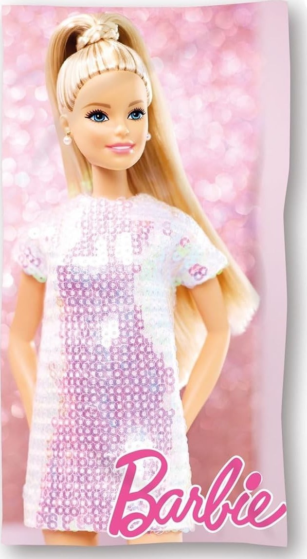 Drap de plage ou drap de bain Barbie