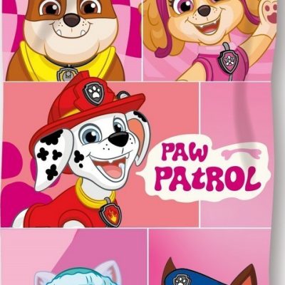 Serviette de plage ou drap de bain Paw Patrol Fille